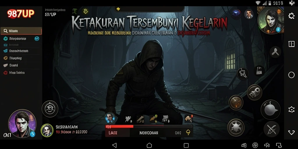 Tampilan gameplay yang mencekam dan penuh ketegangan.
