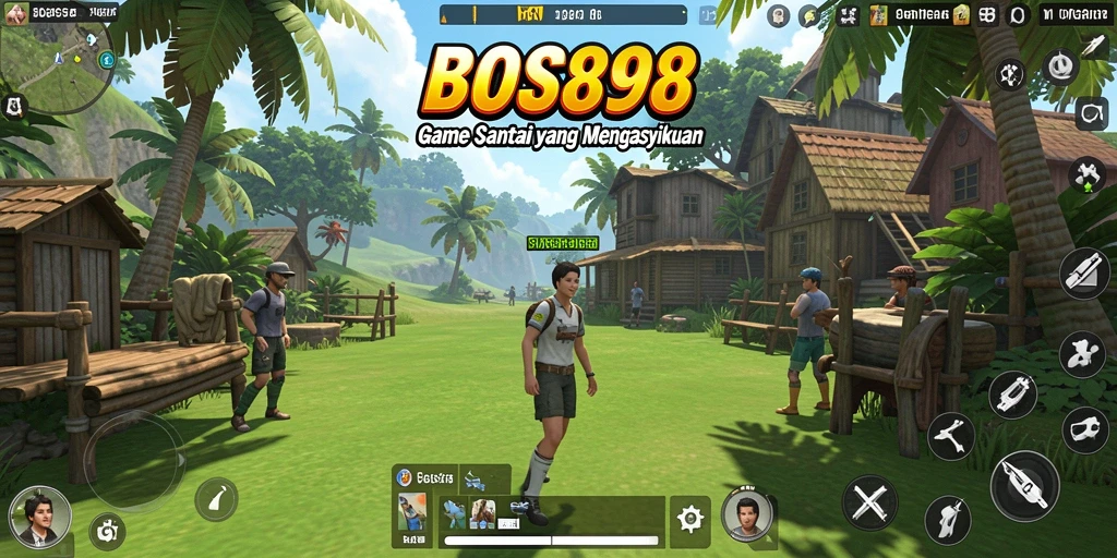 Screenshot utama BOS898 menampilkan gameplay yang menyenangkan dan interaktif.