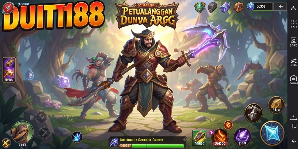 Tampilan dinamis dan grafis menawan saat berpetualang di <strong>DUIT188</strong>.