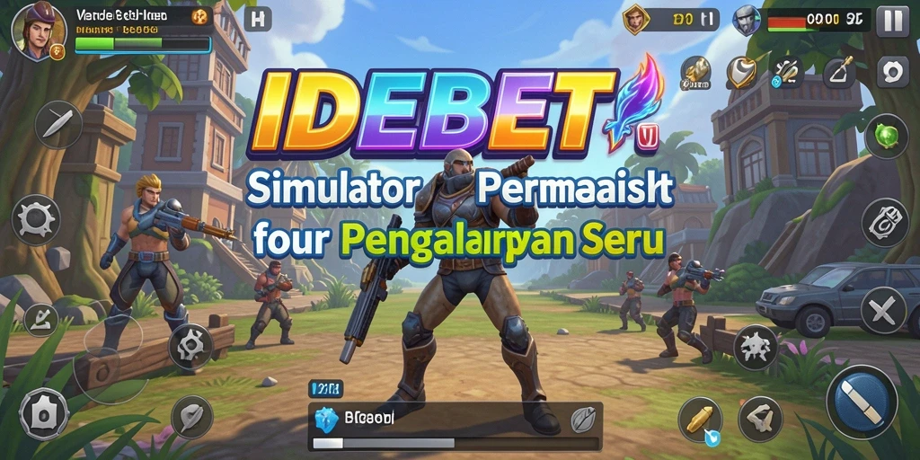 Tampilan gameplay simulasi seru dari IDEBET yang menyenangkan.