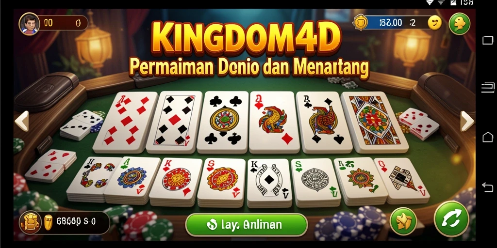 Tampilan seru dari gameplay <strong>KINGDOM4D</strong> yang mendebarkan.