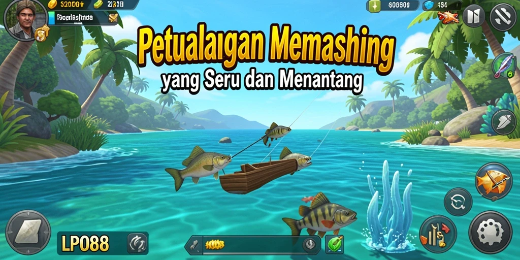 Gameplay LPO88 yang menarik dengan berbagai jenis ikan yang menantang.
