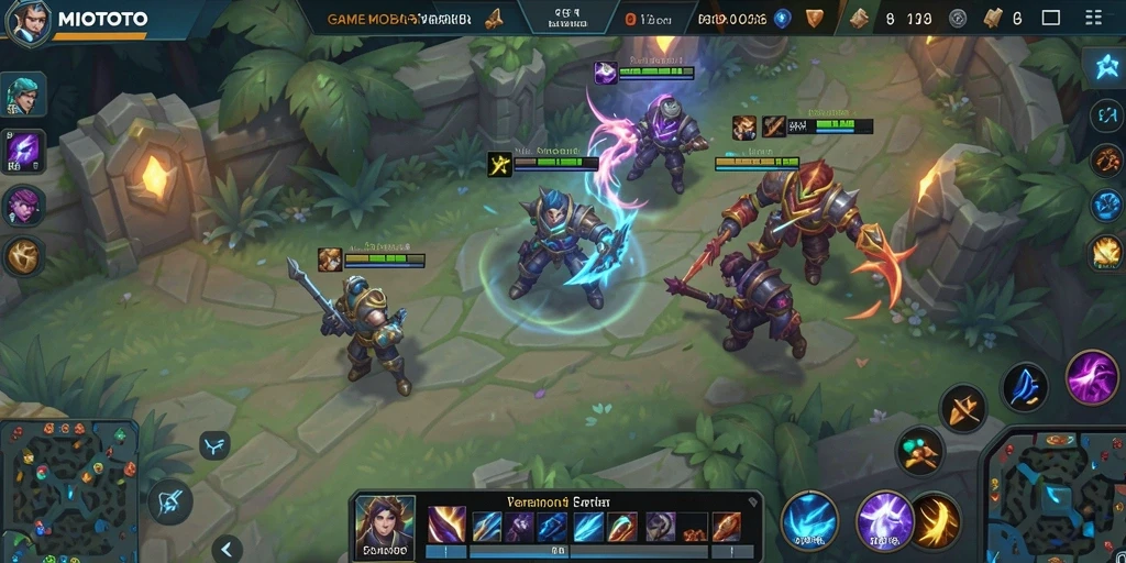 Tampilan gameplay seru dari MIOTOTO yang penuh aksi.