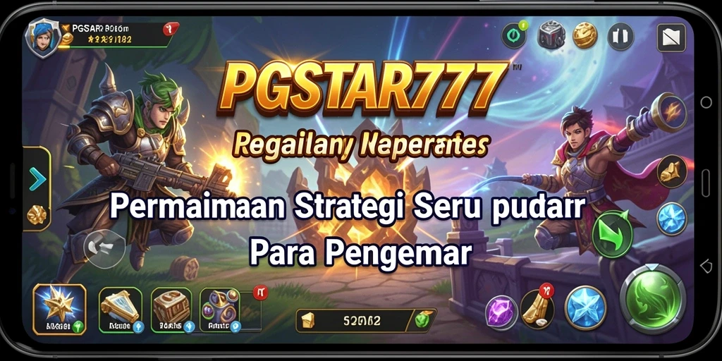 Screenshot utama PGSTAR777 menampilkan aksi strategis dalam pertempuran.
